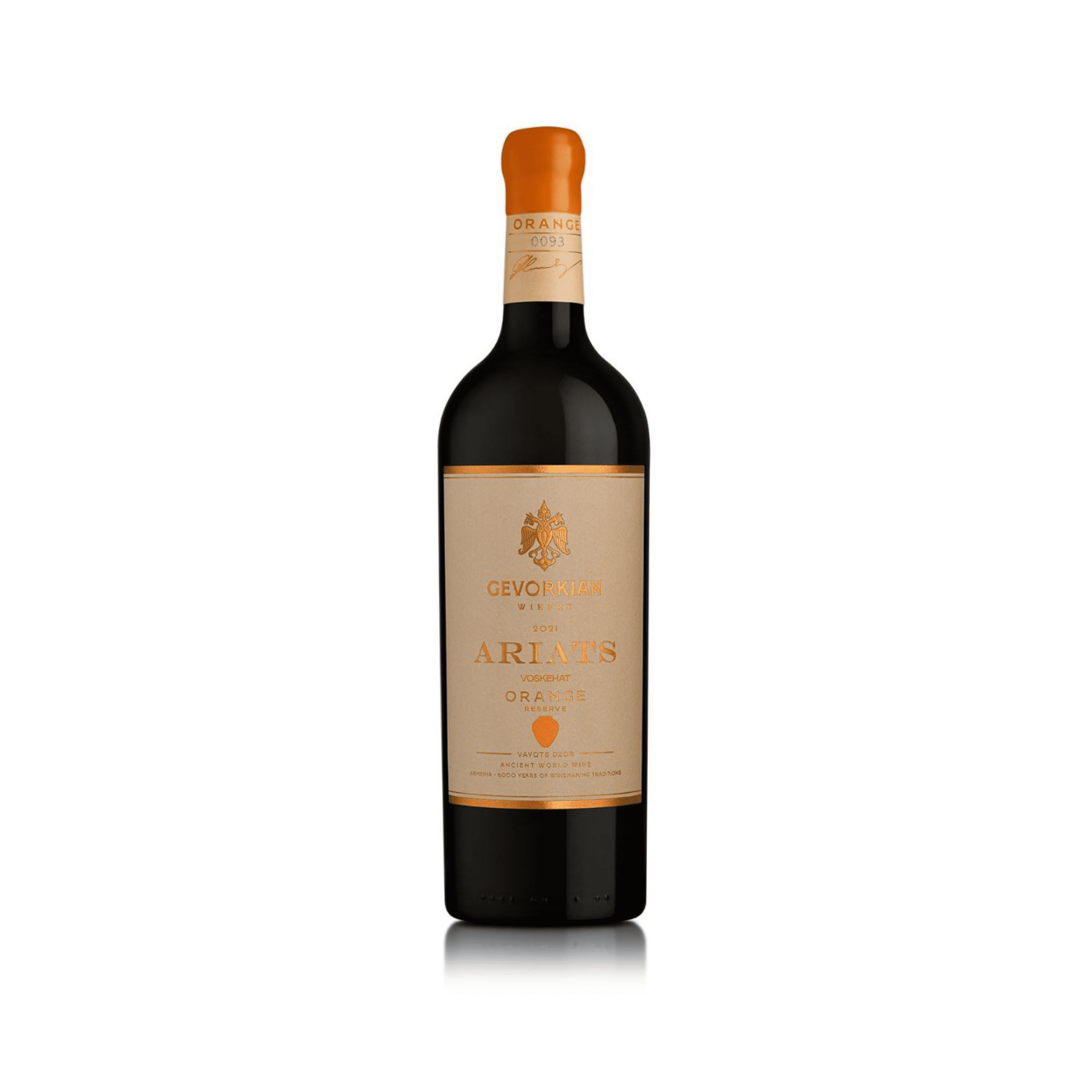 ARIATS VOSKEHAT ORANGE RESERVE WHITE DRY WINE