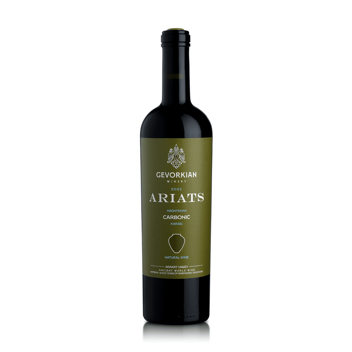 ARIATS CARBONIC KARASI red natural dry wine 750ML